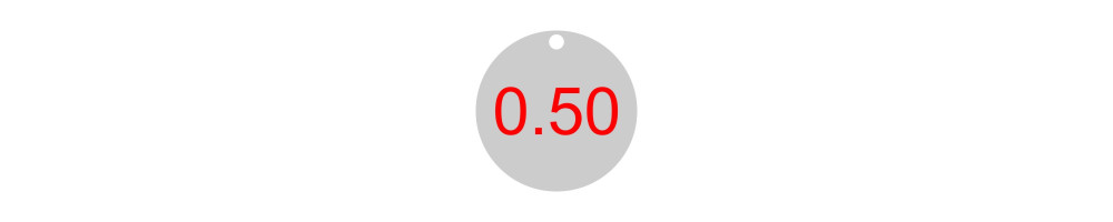 Pandant argint 0.50mm