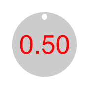 Pandant argint 0.50mm