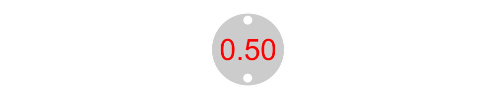 Link argint 0.50mm