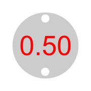 Link argint 0.50mm