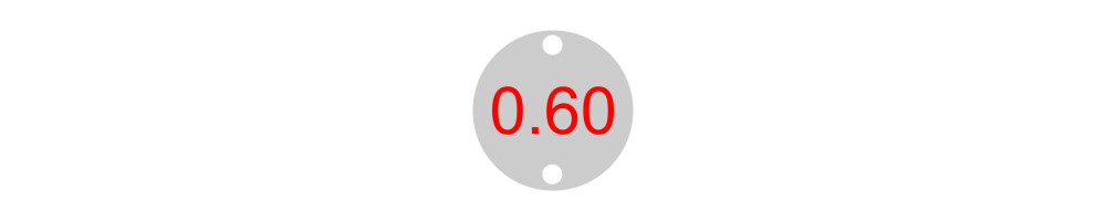 Link argint 0.60mm