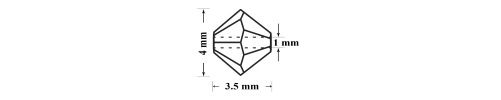 MC Rondelle Bead 4mm