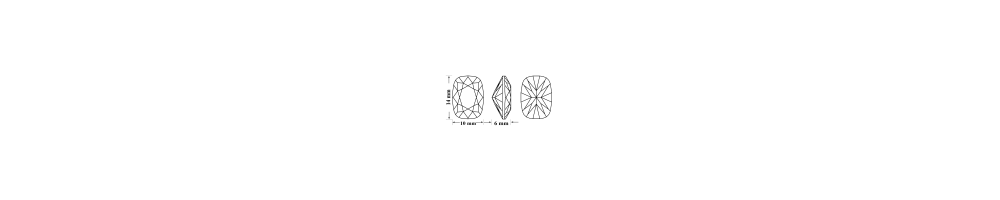 Cushion 14x10mm