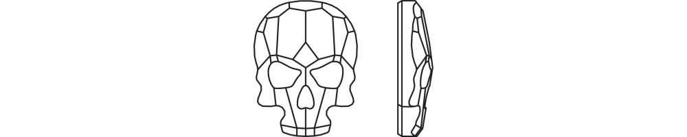 Skull - diverse nuante si dimensiuni