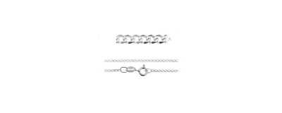 Lant Argint Barbati 60 cm - Argint 925 Autentic | SimoShop