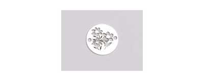 Mărțișoare Florale din Argint 925 Gravate | SimoShop